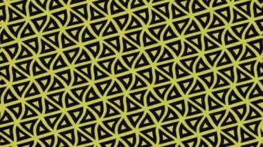 Abstract animation in black and white on a minimal background, with a colored wave effect, which varies in size, angle and intensity, in 16: 9 video format