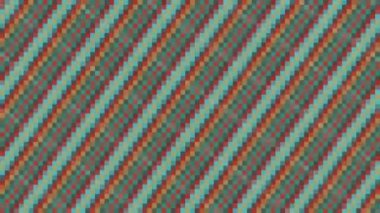 16: 9 video biçiminde, mozaik efektli, boyutu, açısı ve yoğunluğu değişen, asgari arkaplan üzerindeki soyut renkli animasyon