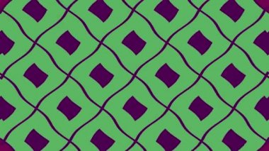 Abstract animation in black and white on a minimal background, with a colored wave effect, which varies in size, angle and intensity, in 16: 9 video format