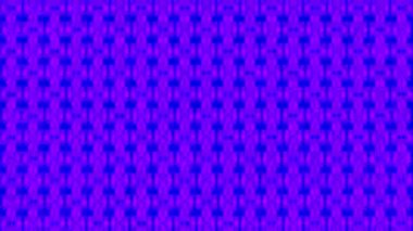 Two sets of color bars that move and oscillate with a hypnotic effect, an anchor point from top left to bottom right corner on the background, made up of different color strips.