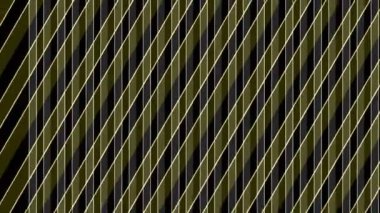 Two series of color bars that move and oscillate with a hypnotic effect, anchoring point in the center and cover the whole background, made up of different strips of color.