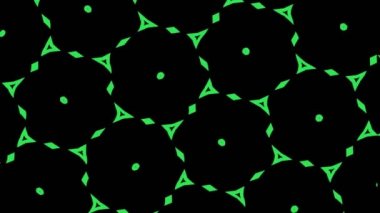 Abstract animation in black and white on a minimal background, with a colored wave effect, which varies in size, angle and intensity, in 16: 9 video format