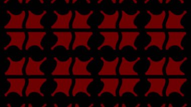 Abstract animation in black and white on a minimal background, with a colored wave effect, which varies in size, angle and intensity, in 16: 9 video format