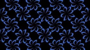 Abstract animation in black and white on a minimal background, with a colored wave effect, which varies in size, angle and intensity, in 16: 9 video format