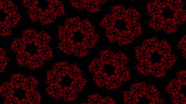 Abstract animation in black and white on a minimal background, with a colored wave effect, which varies in size, angle and intensity, in 16: 9 video format