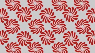 Abstract animation in black and white on a minimal background, with a colored wave effect, which varies in size, angle and intensity, in 16: 9 video format