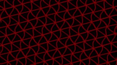 Abstract animation in black and white on a minimal background, with a colored wave effect, which varies in size, angle and intensity, in 16: 9 video format