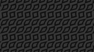 Abstract black and white animation on minimal background with wave effect, which varies in size, angle and intensity with abstract texture, in 16: 9 video format