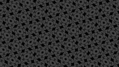 Abstract black and white animation on minimal background with wave effect, which varies in size, angle and intensity with abstract texture, in 16: 9 video format