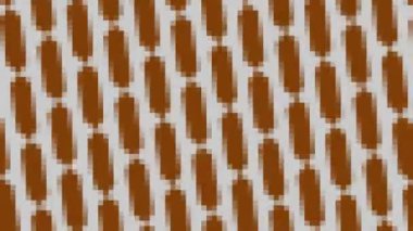 16: 9 video biçiminde, mozaik efektli, boyutu, açısı ve yoğunluğu değişen, asgari arkaplan üzerindeki soyut renkli animasyon