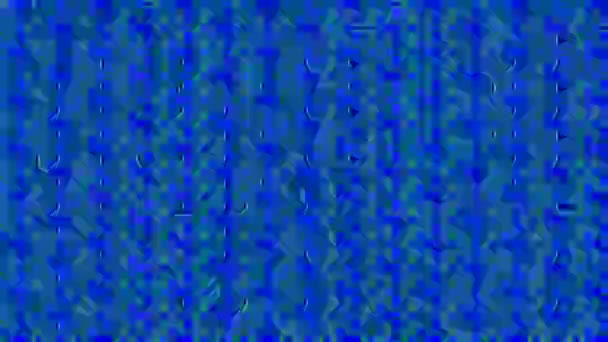 Barevný Grafický Vzor Kaleidoskopickou Animací Pozadí Psychedelickým Hypnotickým Stroboskopickým Efektem — Stock video