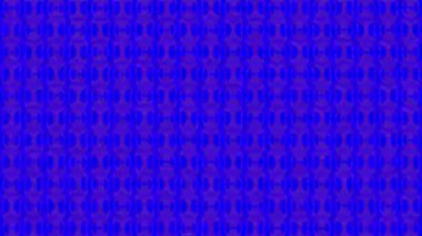 Kaleydoskop animasyonuna sahip renkli grafik deseni, psikedelik, hipnotik ve stroboskopik efektli bir arka planda, 16: 9 video biçiminde