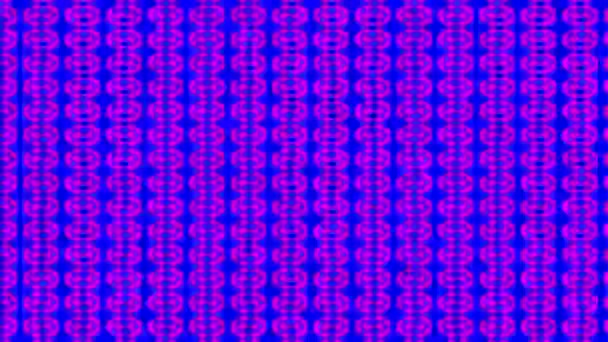 Kleurrijk Grafisch Patroon Met Kaleidoscoop Animatie Een Achtergrond Met Psychedelisch — Stockvideo