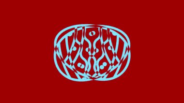 İki renkli ve üst üste binen grafik nesne, merkeze doğru iki zıt yönde dönerler, boyutları değişkendir, hipnotik, psikedelik ve stroboskopik bir etkisi vardır..