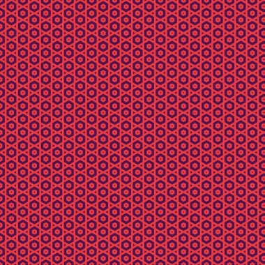 Arka planda yinelenen geometrik şekiller olan bir ilüzyon. Web şablonu, duvar kağıdı, dijital grafikler, hediyeler ve sanatsal dekorasyonlar olarak kullanılabilecek renkli desenli çizimler.