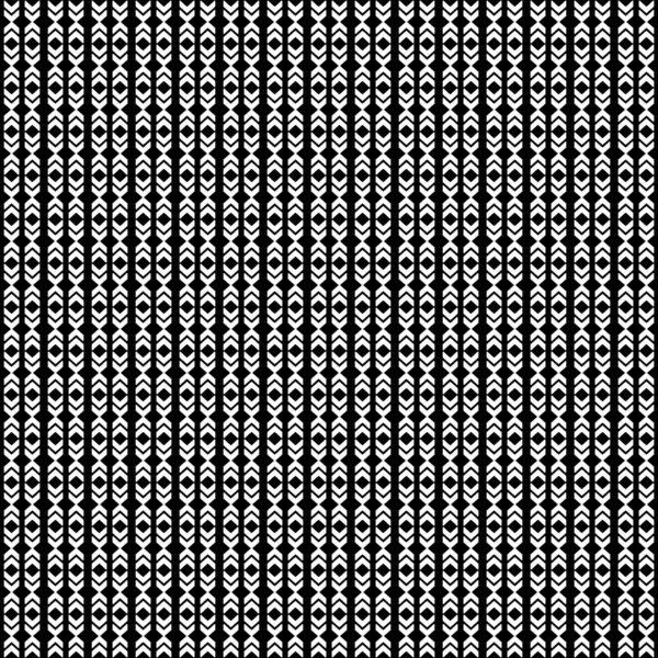 Ilustração Preto Branco Com Formas Geométricas Repetidas Cobrindo Fundo Padrão — Fotografia de Stock
