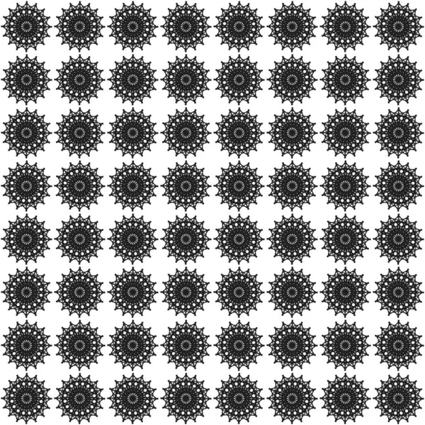 Иллюстрация Черно Белая Повторяющимися Геометрическими Фигурами Покрывающими Фон Стол Цветной — стоковое фото