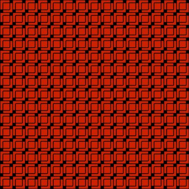 Arka planda yinelenen geometrik şekiller olan bir ilüzyon. Web şablonu, duvar kağıdı, dijital grafikler, hediyeler ve sanatsal dekorasyonlar olarak kullanılabilecek renkli desenli çizimler.