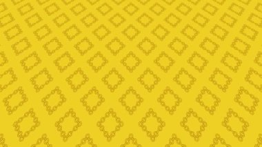 Graphic motif that tilts upwards and moves downwards, composed of colored geometric shapes.