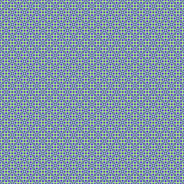 Arka planda yinelenen geometrik şekiller olan bir ilüzyon. Web şablonu, duvar kağıdı, dijital grafikler, hediyeler ve sanatsal dekorasyonlar olarak kullanılabilecek renkli desenli çizimler.