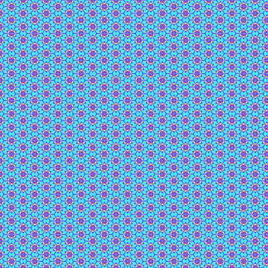 Arka planda yinelenen geometrik şekiller olan bir ilüzyon. Web şablonu, duvar kağıdı, dijital grafikler, hediyeler ve sanatsal dekorasyonlar olarak kullanılabilecek renkli desenli çizimler.