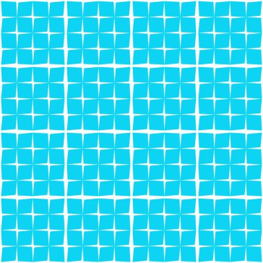 Arka planda yinelenen geometrik şekiller olan bir ilüzyon. Web şablonu, duvar kağıdı, dijital grafikler, hediyeler ve sanatsal dekorasyonlar olarak kullanılabilecek renkli desenli çizimler.
