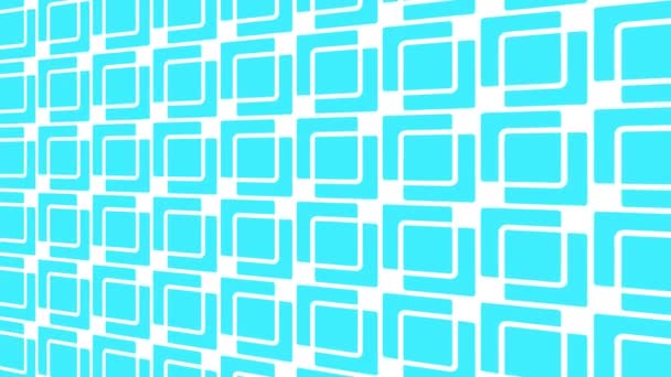 Color Pattern Minimal Black Background Tilted Horizontally Initially Left Moves — Stock Video
