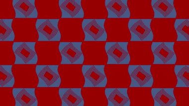Abstract animation in black and white on a minimal background, with a colored wave effect, which varies in size, angle and intensity, in 16: 9 video format