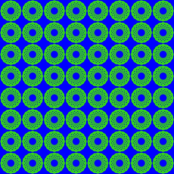 Ilustracja Powtarzalnymi Geometrycznymi Kształtami Pokrywającymi Tło Rysunek Kolorowym Wzorem Który — Zdjęcie stockowe