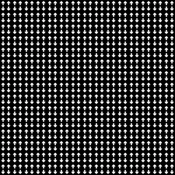 Ilustración Blanco Negro Con Formas Geométricas Repetidas Que Cubren Fondo —  Fotos de Stock