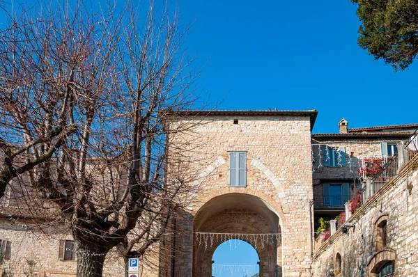 Assisi Béke Városa Olaszország Unesco Világörökség Része Szent Ferenc Szülőhelye — Stock Fotó
