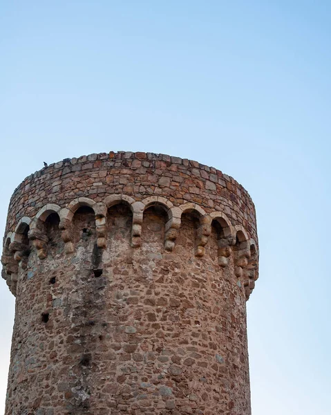 Tossa Mar Costa Brava Spanien Zauberhaftes Mittelalterliches Von Mauern Umgebenes — Stockfoto