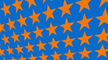 Geometrik şekilli küçük siyah arkaplan üzerinde renk deseni, yatay ve dikey eğimli, başlangıçta soldan sağa hareket ediyor, geometrik şekillerden oluşuyor..