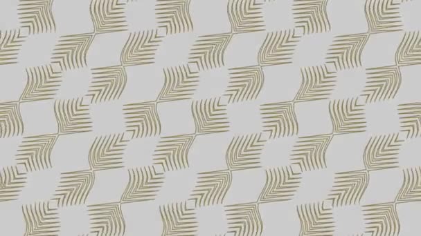 Objet graphique en noir et blanc avec effet stroboscopique et hypnotique, qui tourne dans le sens horaire en diminuant la taille du plein écran à disparaître au centre, au format vidéo 16 : 9