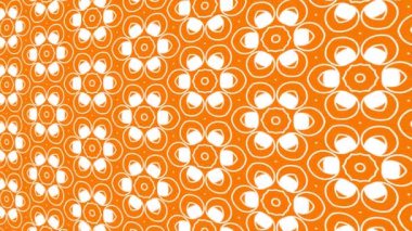 Asgari siyah arkaplan üzerindeki renk deseni, başlangıçta yatay olarak sola eğimli, sonra sağa hareket eder, geometrik şekillerden oluşur, 4k 16: 9 video biçiminde..