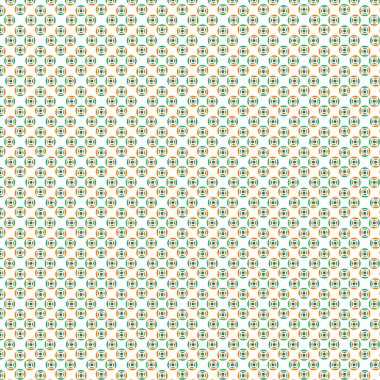 Arka planda yinelenen geometrik şekiller olan bir ilüzyon. Web şablonu, duvar kağıdı, dijital grafikler, hediyeler ve sanatsal dekorasyonlar olarak kullanılabilecek renkli desenli çizimler.