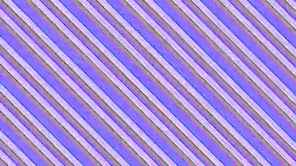 Dos Barras Color Que Mueven Diagonalmente Dirección Opuesta Con Efecto — Vídeos de Stock