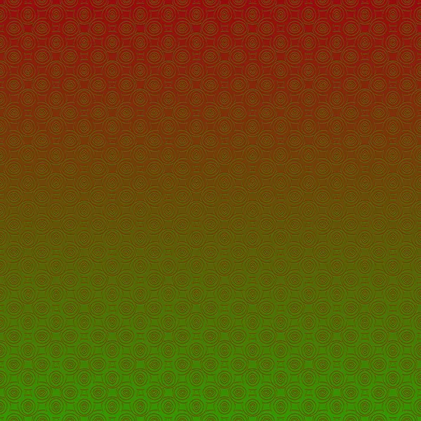 Красный Зеленый Рисунок Эффект Барельефа Повторяющимися Геометрическими Фигурами Покрывающими Фон — стоковое фото