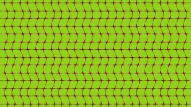 Boyut, açı ve yoğunluk olarak değişen rengarenk dalga efektiyle, en düşük arkaplan üzerindeki soyut renk animasyonu 16: 9 video biçiminde