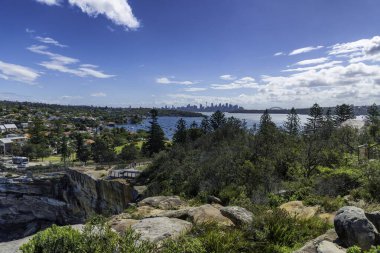 Watson Körfezi 'nden Sydney' nin ufuk çizgisi