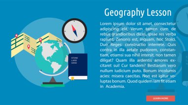 Coğrafya Dersi Kavramsal Afiş