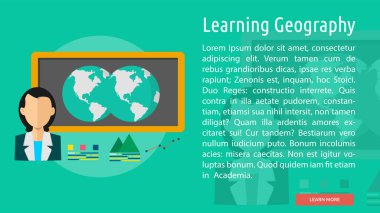 Coğrafya Öğrenme Kavramsal Banner