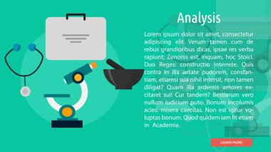 Analiz kavramsal afiş