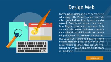 Tasarım Web Kavramsal Banner