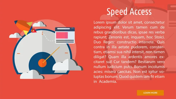 Hız Erişim Kavramsal Banner