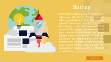 Başlangıç kavramsal afiş