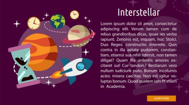 Yıldızlararası kavramsal afiş