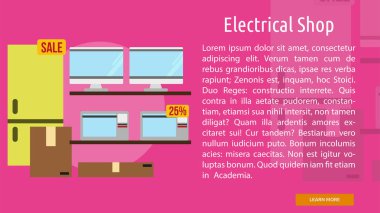 Elektrik Dükkanı kavramsal afiş