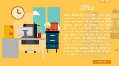 Office kavramsal afiş