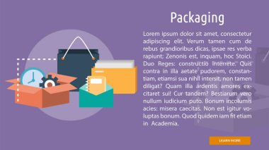 Ambalaj kavramsal afiş